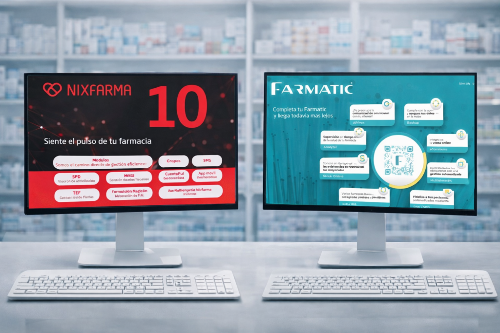 Software de farmacia nixfarma o farmatic